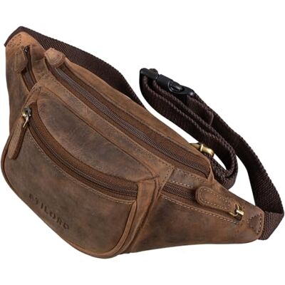 STILORD Eliah Vintage lederen heuptas, perfect voor reizen, festivals en outdoor, uniseks heuptas voor mobiele telefoon en camera, Calais Bruin, L, Retro STILORD Eliah Vintage lederen heuptas, perfect voor reizen, festivals en outdoor, uniseks heuptas voor mobiele telefoon en camera, Calais Bruin, L, Retro