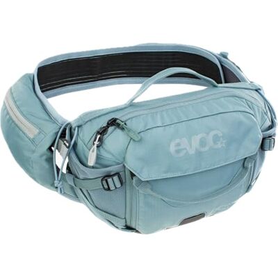 EVOC HIP Pack Pro E-RIDE 3 heuptas voor e-bike-tochten en paden (inhoud 3 l, Airflow CONTACT SYSTEM, flessenhouder), kleur: staalgrijs EVOC HIP Pack Pro E-RIDE 3 heuptas voor e-bike-tochten en paden (inhoud 3 l, Airflow CONTACT SYSTEM, flessenhouder), kleur: staalgrijs