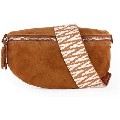lePelou Suède heuptas, suède heuptas, festivaltas, schoudertas, heuptas, cadeau, Cognac 1, S, Klassiek, minimalistisch, elegant lePelou Suède heuptas, suède heuptas, festivaltas, schoudertas, heuptas, cadeau, Cognac 1, S, Klassiek, minimalistisch, elegant