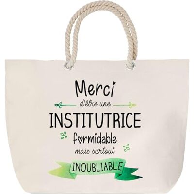 Planetee Strandtas met trekkoord, bedankje, leraar, onvergetelijk, dames, katoenen canvas, cadeau, grote draagtas en sport, strandtas met touwhandvat Planetee Strandtas met trekkoord, bedankje, leraar, onvergetelijk, dames, katoenen canvas, cadeau, grote draagtas en sport, strandtas met touwhandvat