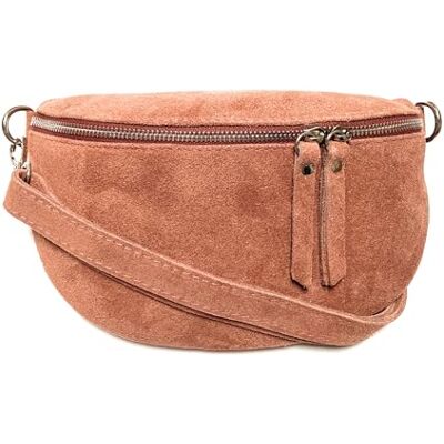 FASHION YOU WANT Heuptas van suède voor dames Heuptas Heuptas Schoudertas Schoudertas Schoudertas Handtas voor mobiele telefoon Portemonnee, Oude Roos, Eén maat, Crossbody FASHION YOU WANT Heuptas van suède voor dames Heuptas Heuptas Schoudertas Schoudertas Schoudertas Handtas voor mobiele telefoon Portemonnee, Oude Roos, Eén maat, Crossbody