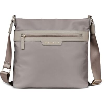 bugatti Mare 2.0 Praktische en lichte middelgrote schoudertas voor dames, Taupe M bugatti Mare 2.0 Praktische en lichte middelgrote schoudertas voor dames, Taupe M