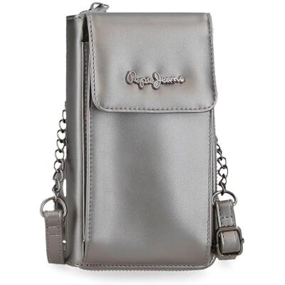 Pepe Jeans Ruby Bagage Messenger Bag voor dames, grijs., Eén maat, Kleine schoudertas Pepe Jeans Ruby Bagage Messenger Bag voor dames, grijs., Eén maat, Kleine schoudertas
