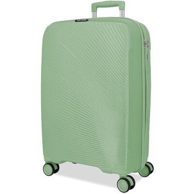 ROLL ROAD Orbit cabinekoffer, groen, 37 x 54 x 20 cm, stijf, 2,5 kg, TSA-sluiting, polypropyleen, 2,5 kg, 37,2 l, eenheidsmaat, groen, één maat, cabinekoffer ROLL ROAD Orbit cabinekoffer, groen, 37 x 54 x 20 cm, stijf, 2,5 kg, TSA-sluiting, polypropyleen, 2,5 kg, 37,2 l, eenheidsmaat, groen, één maat, cabinekoffer