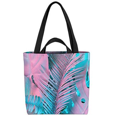 VOID Boodschappentas Pink Tropical 33x33x14cm 15L meerkleurig XXL Casual, Meerkleurig, XXL, casual VOID Boodschappentas Pink Tropical 33x33x14cm 15L meerkleurig XXL Casual, Meerkleurig, XXL, casual