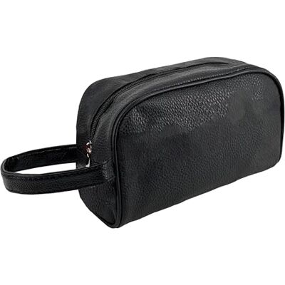 JOPHY & CO. Herentas van leer, reistas, kleine handtas met riem, Zwart Lichi Uni, minimalistisch en sportief JOPHY & CO. Herentas van leer, reistas, kleine handtas met riem, Zwart Lichi Uni, minimalistisch en sportief