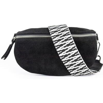 lePelou Suède heuptas, suède heuptas, festivaltas, schoudertas, heuptas, cadeau, Zwart 2, M, Klassiek, minimalistisch, elegant lePelou Suède heuptas, suède heuptas, festivaltas, schoudertas, heuptas, cadeau, Zwart 2, M, Klassiek, minimalistisch, elegant