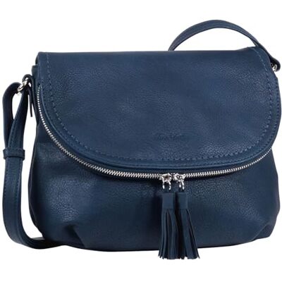 TOM TAILOR Lari, dames, schoudertas, blauw 26,5x5x21 TOM TAILOR Lari, dames, schoudertas, blauw 26,5x5x21