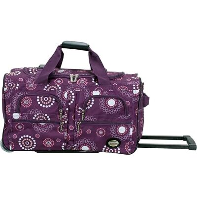 Rockland Melbourne Hardside Uittrekbare bagage met wielen, paars/parel, 55,9 cm (22 inch), Melbourne Hardside uitbreidbare fietsbagage Rockland Melbourne Hardside Uittrekbare bagage met wielen, paars/parel, 55,9 cm (22 inch), Melbourne Hardside uitbreidbare fietsbagage