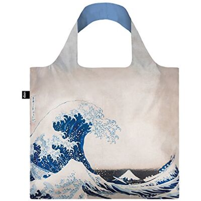 LOQI Museum Hokusai The Great Wave Bag strandtas, 50 cm, 20 liter, meerkleurig, meerkleurig (meerkleurig), 50 centimeter, strandtas LOQI Museum Hokusai The Great Wave Bag strandtas, 50 cm, 20 liter, meerkleurig, meerkleurig (meerkleurig), 50 centimeter, strandtas