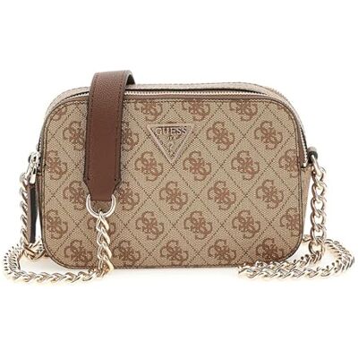 Guess Noelle II Camera-schoudertas met latte-logo, bruin, latte-logo/bruin M Guess Noelle II Camera-schoudertas met latte-logo, bruin, latte-logo/bruin M
