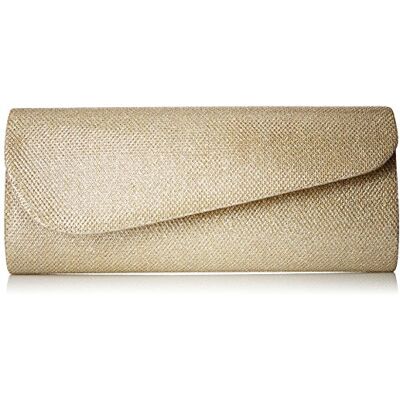 Damara Elegante Bling Avondportemonnee Voor Dames, Goud, M M Damara Elegante Bling Avondportemonnee Voor Dames, Goud, M M