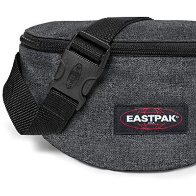 EASTPAK K074 Springer tas, zwart, zwart denim, één maat EASTPAK K074 Springer tas, zwart, zwart denim, één maat