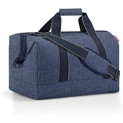 reisenthel Allrounder L MT Reistas, donkerblauw, visgraat, één maat, sporttas reisenthel Allrounder L MT Reistas, donkerblauw, visgraat, één maat, sporttas