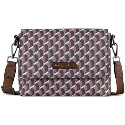 bugatti Ella Schoudertas voor dames, van kunstleer, elegante handtas, Oyard Eén maat bugatti Ella Schoudertas voor dames, van kunstleer, elegante handtas, Oyard Eén maat