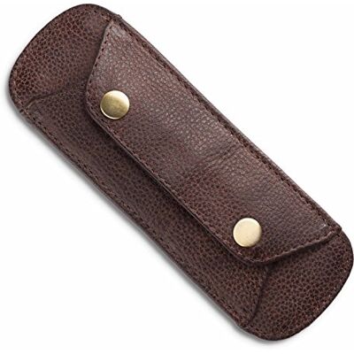LEABAGS Premium schoudervulling van echt buffelleer, Merlot, S LEABAGS Premium schoudervulling van echt buffelleer, Merlot, S