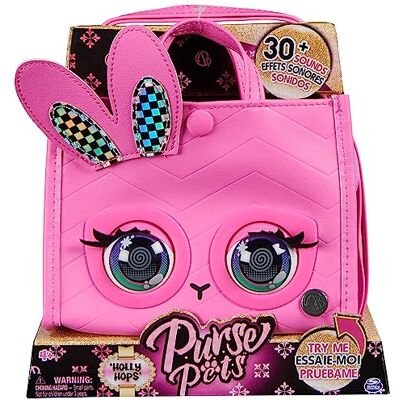 Purse Pets Draagtas konijn INTERACTIEF DIERMAAT HANDDOEK Tas voor Kinder Konijn Knippert Ogen Schouder Of Schouderriem Geluiden en speelmodi Speelgoed voor kinderen vanaf 4 jaar Purse Pets Draagtas konijn INTERACTIEF DIERMAAT HANDDOEK Tas voor Kinder Konijn Knippert Ogen Schouder Of Schouderriem Geluiden en speelmodi Speelgoed voor kinderen vanaf 4 jaar