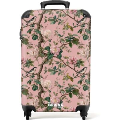 NoBoringSuitcases.com ® Koffer, Pioenen botanisch, Koffer 55x35x20 cm Travel Bags Bagage À Roues A Main Legere Solide Avion Carry On Pivoines Botanique Oiseau NoBoringSuitcases.com ® Koffer, Pioenen botanisch, Koffer 55x35x20 cm Travel Bags Bagage À Roues A Main Legere Solide Avion Carry On Pivoines Botanique Oiseau
