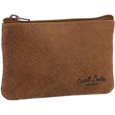 Gusti Leder Gusti Leather Studio Walden lederen sleuteletui vintage uniseks buffelleer lichtbruin 2A147-33-1, lichtbruin, één maat, sleuteletui, Lichtbruin, sleuteletui Gusti Leder Gusti Leather Studio Walden lederen sleuteletui vintage uniseks buffelleer lichtbruin 2A147-33-1, lichtbruin, één maat, sleuteletui, Lichtbruin, sleuteletui
