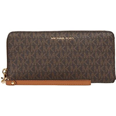 Michael Kors Jet Set Travel Continental damesportemonnee, bruin, één maat, Jet Set Travel Continental Michael Kors Jet Set Travel Continental damesportemonnee, bruin, één maat, Jet Set Travel Continental
