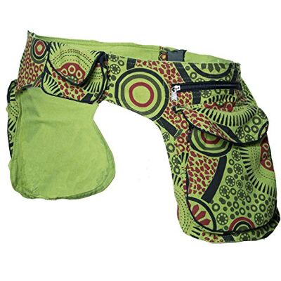 Kunst UND MAGIE Dubbele heuptas, sidebag, riemtas, festivaltas, hippie Goa Kunst UND MAGIE Dubbele heuptas, sidebag, riemtas, festivaltas, hippie Goa