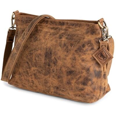 Berliner Bags Marbella vintage schoudertas, kleine leren schoudertas, handtas voor dames S Berliner Bags Marbella vintage schoudertas, kleine leren schoudertas, handtas voor dames S