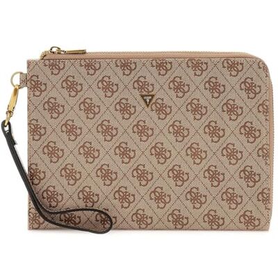 GUESS Milano Tas M beige/bruin GUESS Milano Tas M beige/bruin