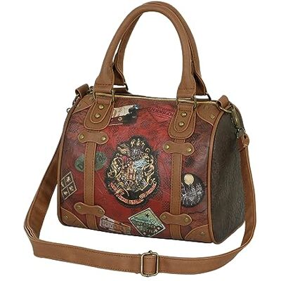 Harry Potter Railway-Chest Handbag (Small) schoudertas, 25 cm, bruin (bruin) Harry Potter Railway-Chest Handbag (Small) schoudertas, 25 cm, bruin (bruin)