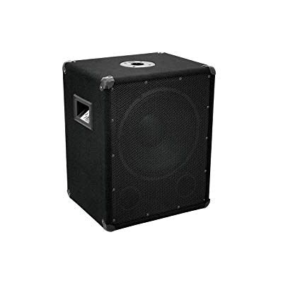 Omnitronic 057345 BX-1250 subwoofer, 600 W, zwart Omnitronic 057345 BX-1250 subwoofer, 600 W, zwart