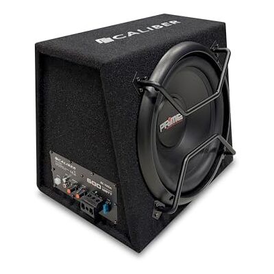 Caliber Luidspreker voor auto, subwoofer 600 W, subwoofer auto, 200 W RMS, zwart, 30 cm Caliber Luidspreker voor auto, subwoofer 600 W, subwoofer auto, 200 W RMS, zwart, 30 cm