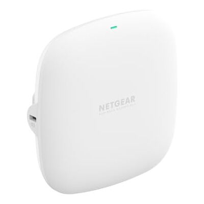 Netgear WiFi 6 Access Point (WAX210), Dual Band AX1800 snelheid, PoE met 1 1G Ethernet-poort, 802.11ax, WPA3-beveiliging, tot 4 aparte draadloze netwerken Netgear WiFi 6 Access Point (WAX210), Dual Band AX1800 snelheid, PoE met 1 1G Ethernet-poort, 802.11ax, WPA3-beveiliging, tot 4 aparte draadloze netwerken