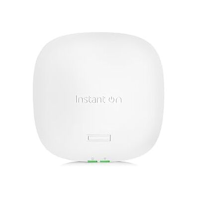 HP Aruba Instant on AP25 .11ax 4x4 Wi-Fi Access Point RW Rest-of-World Model Power Source niet inbegrepen (R9B28A) HP Aruba Instant on AP25 .11ax 4x4 Wi-Fi Access Point RW Rest-of-World Model Power Source niet inbegrepen (R9B28A)