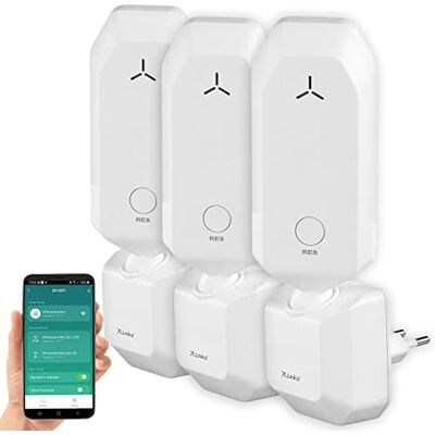 7links Compacte wifi-repeater, 3 stuks, wifi-repeater met draaibare antenne, app, 300 Mbps (versterker en wifi-repeater, wifi-repeater, MIMO-antenne, stekker) 7links Compacte wifi-repeater, 3 stuks, wifi-repeater met draaibare antenne, app, 300 Mbps (versterker en wifi-repeater, wifi-repeater, MIMO-antenne, stekker)