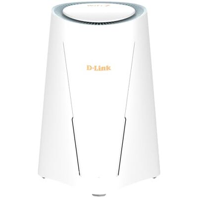 D-Link G572 Router 5G NR BE7200 Wi-Fi 7 – ultrasnel 5G 7,01 Gbps, Wi-Fi 7 7200 Mbps, WAN-poort 2,5 G, automatische schakeling, ondersteunt TS-9-antennes, eenvoudige installatie met app D-Link G572 Router 5G NR BE7200 Wi-Fi 7 – ultrasnel 5G 7,01 Gbps, Wi-Fi 7 7200 Mbps, WAN-poort 2,5 G, automatische schakeling, ondersteunt TS-9-antennes, eenvoudige installatie met app