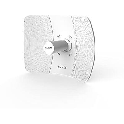 Tenda O9 Access Point voor buiten, Gigabit WLAN, 5 GHz, 867 Mbps, voor buiten, toegangspunt 5 GHz, 11 ac, 23 dBi, antenneversterking, 25 km overdrachtsbereik, zelfoverbruging, waterdicht Tenda O9 Access Point voor buiten, Gigabit WLAN, 5 GHz, 867 Mbps, voor buiten, toegangspunt 5 GHz, 11 ac, 23 dBi, antenneversterking, 25 km overdrachtsbereik, zelfoverbruging, waterdicht