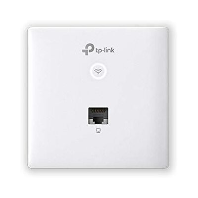 TP-Link Omada EAP230-Wall WiFi 5 AC1200 Wall Access Point, 2 Gigabit Ethernet-poorten, ondersteunt PoE 802.3af/at TP-Link Omada EAP230-Wall WiFi 5 AC1200 Wall Access Point, 2 Gigabit Ethernet-poorten, ondersteunt PoE 802.3af/at