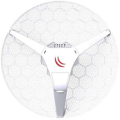 Mikrotik LHG 5 54 Mbit/s, Ethernet-verbinding, ondersteunt de stroomvoorziening via deze poort (PoE) Mikrotik LHG 5 54 Mbit/s, Ethernet-verbinding, ondersteunt de stroomvoorziening via deze poort (PoE)
