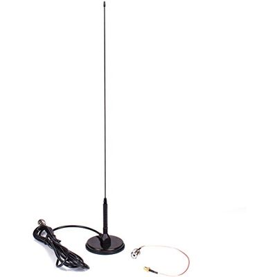 B-Tech Authentieke echte Nagoya UT-72 Super Loading Coil 20 inch magnetische bevestiging (Heavy Duty) VHF/UHF (144/430Mhz) antenne PL-259, inclusief extra SMA-adapter voor BTECH en BaoFeng handheld radio's B-Tech Authentieke echte Nagoya UT-72 Super Loading Coil 20 inch magnetische bevestiging (Heavy Duty) VHF/UHF (144/430Mhz) antenne PL-259, inclusief extra SMA-adapter voor BTECH en BaoFeng handheld radio's