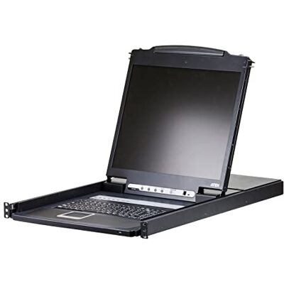 Aten CL1308 N d KVM-schakelaar (48 cm, TFT, VGA, USB, 8 poorten, PS/2 toetsenbord) Aten CL1308 N d KVM-schakelaar (48 cm, TFT, VGA, USB, 8 poorten, PS/2 toetsenbord)