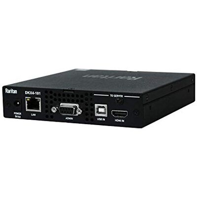 Raritan Dominion KX IV-101 1 poort 4K KVM-over IP Ultra High Performance 1 PC 1 lokale gebruiker 4096x2160 1 netwerk (RJ-45) 3 USB 2 HDMI rackmontage 1U Raritan Dominion KX IV-101 1 poort 4K KVM-over IP Ultra High Performance 1 PC 1 lokale gebruiker 4096x2160 1 netwerk (RJ-45) 3 USB 2 HDMI rackmontage 1U