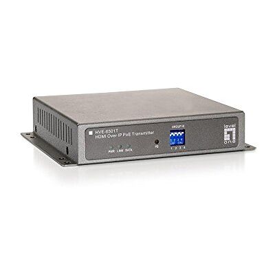 LevelOne HVE-6501T PoE HDMI naar IP-zender, Gigabit Ethernet LevelOne HVE-6501T PoE HDMI naar IP-zender, Gigabit Ethernet