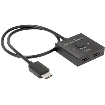 Club 3D CSV-1384 HDMI™ 2-in-1 bi-directionele schakelaar voor 8K60Hz of 4K120Hz Club 3D CSV-1384 HDMI™ 2-in-1 bi-directionele schakelaar voor 8K60Hz of 4K120Hz