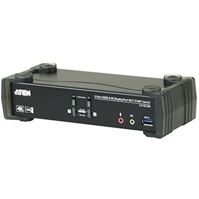 Aten CS1922M Switch voor monitor, toetsenbord en muis, zwart Aten CS1922M Switch voor monitor, toetsenbord en muis, zwart