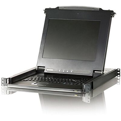 Aten CL1000 KVM console LCD 17 1 poort VGA/PS2-USB Clav. FR Aten CL1000 KVM console LCD 17 1 poort VGA/PS2-USB Clav. FR
