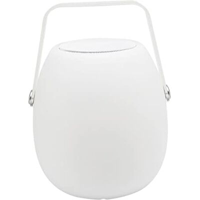 Lumisky Draadloze veelkleurige lantaarn op batterij met Bluetooth luidspreker SO Play RGB LED 30cm Lumisky Draadloze veelkleurige lantaarn op batterij met Bluetooth luidspreker SO Play RGB LED 30cm