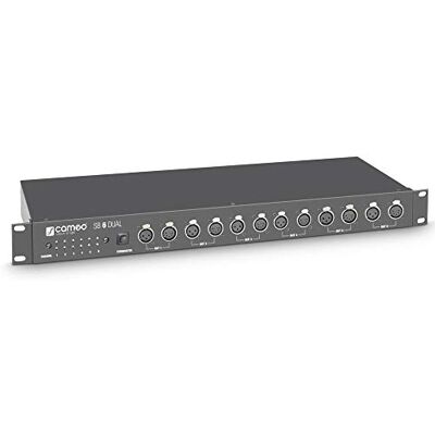 Cameo SB 6 Dual 6-kanaals 3-pins en 5-polige DMX-splitter Cameo SB 6 Dual 6-kanaals 3-pins en 5-polige DMX-splitter