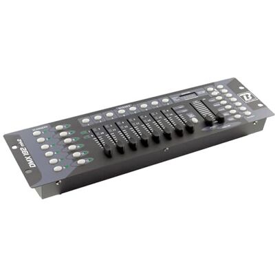 BoomToneDJ DMX 192 mk2 Controller DMX 512 Professional 192-kanaals console. 23 banken met 8 programmeerbare scènes. 8 faders DJ Effecten Disco Light Podiumverlichting Theater. BoomToneDJ DMX 192 mk2 Controller DMX 512 Professional 192-kanaals console. 23 banken met 8 programmeerbare scènes. 8 faders DJ Effecten Disco Light Podiumverlichting Theater.