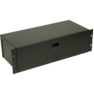 Adam Hall 19" Parts 87302 2HE Rackbehuizing met slot Adam Hall 19" Parts 87302 2HE Rackbehuizing met slot