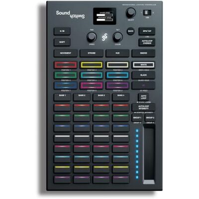 SoundSwitch Control One DMX verlichtingscontroller 3 maanden gratis toegang tot software, DMX-ondersteuning en Hue-compatibiliteit SoundSwitch Control One DMX verlichtingscontroller 3 maanden gratis toegang tot software, DMX-ondersteuning en Hue-compatibiliteit