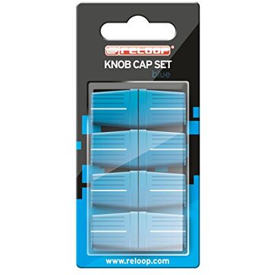 Reloop Knob Cap rubberen knopdoppen voor betere grip, geschikt voor veel DJ-mixers en controllers, blauw, 8 stuks Reloop Knob Cap rubberen knopdoppen voor betere grip, geschikt voor veel DJ-mixers en controllers, blauw, 8 stuks